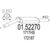 MTS 01.52270 Middle Silencer